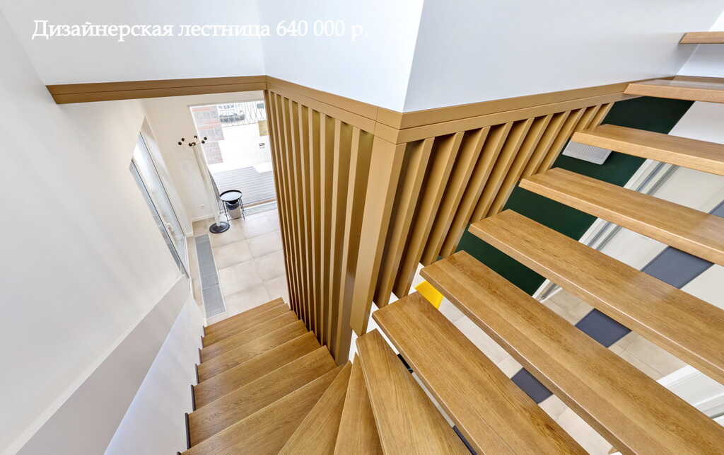 Деревянные лестницы в частный дом в Москве - купить недорого, цена