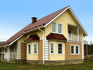 Изображение Каркасно-панельный дом. Построен в 2011 г.